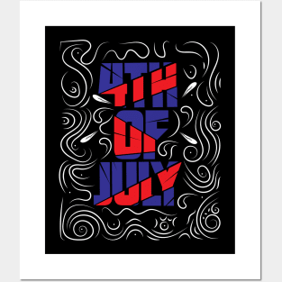 funny 4th of july design fireworks independance national day humor Posters and Art